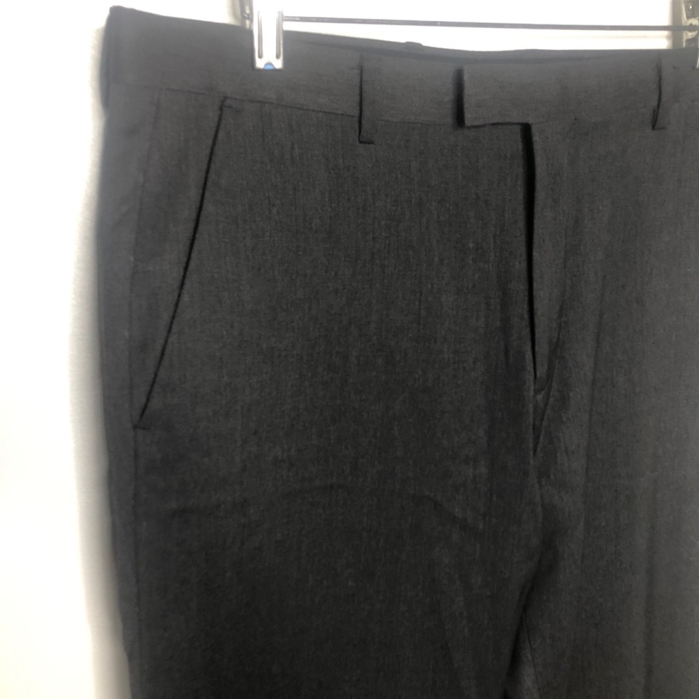 Banana Republic Tailored Slim Fit Gray Pants 34x34 - Picture 3 of 7